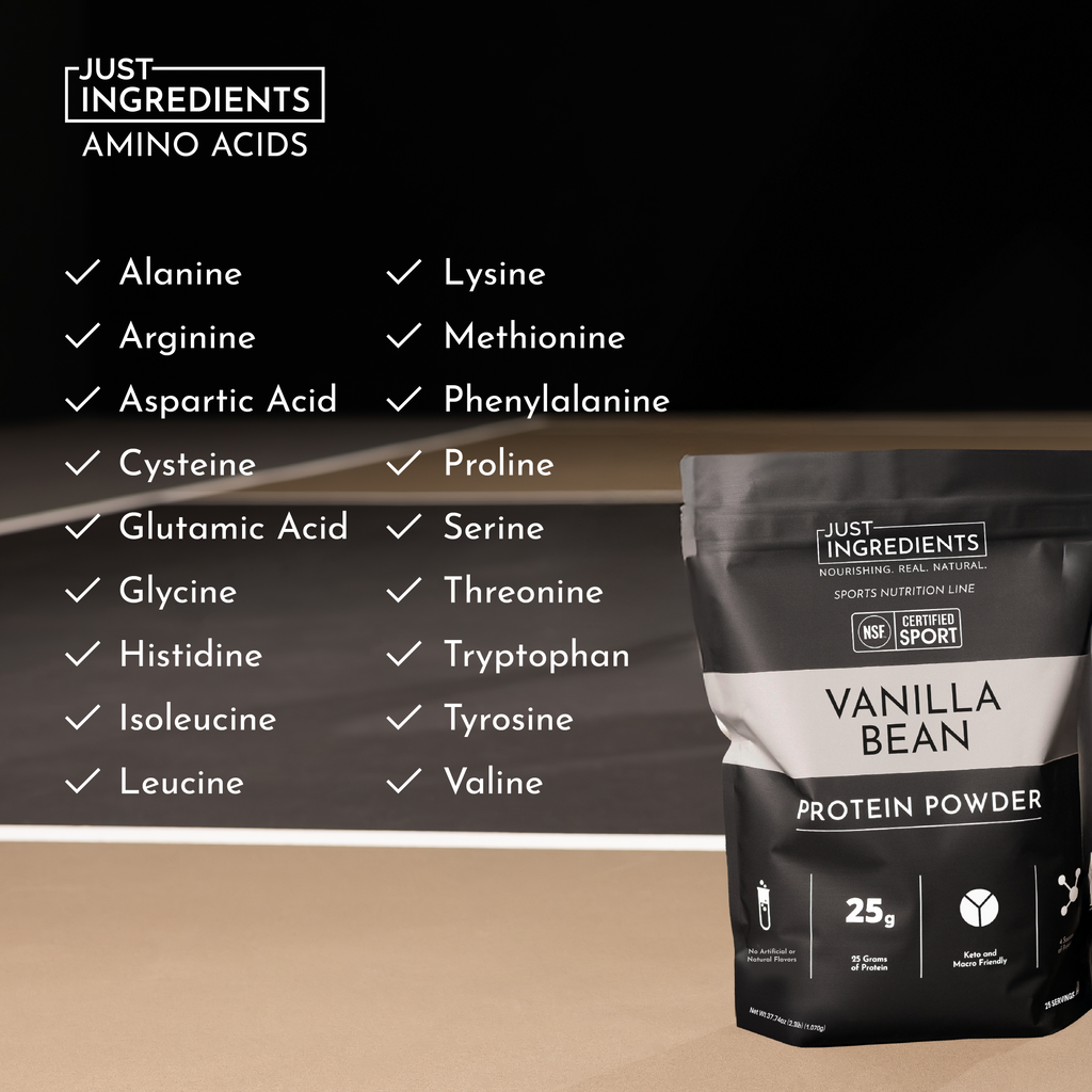 Vanilla Bean Protein Powder — NSF Certified Sport Formula